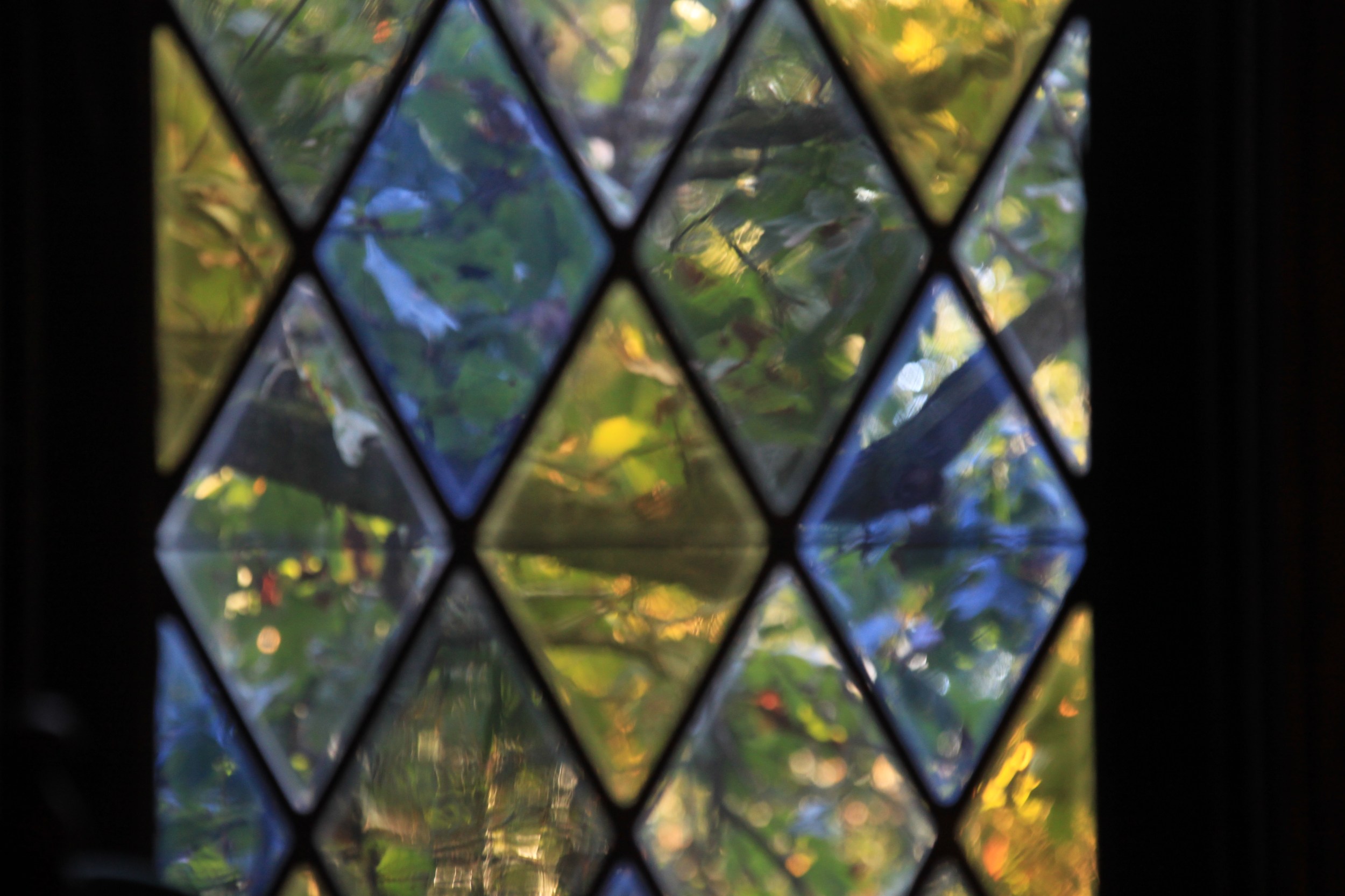 Interior: Stained Glass Windows – Meredith House